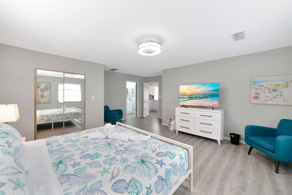 Walk To The Beach - Island Villa Siesta Key Bagian luar foto