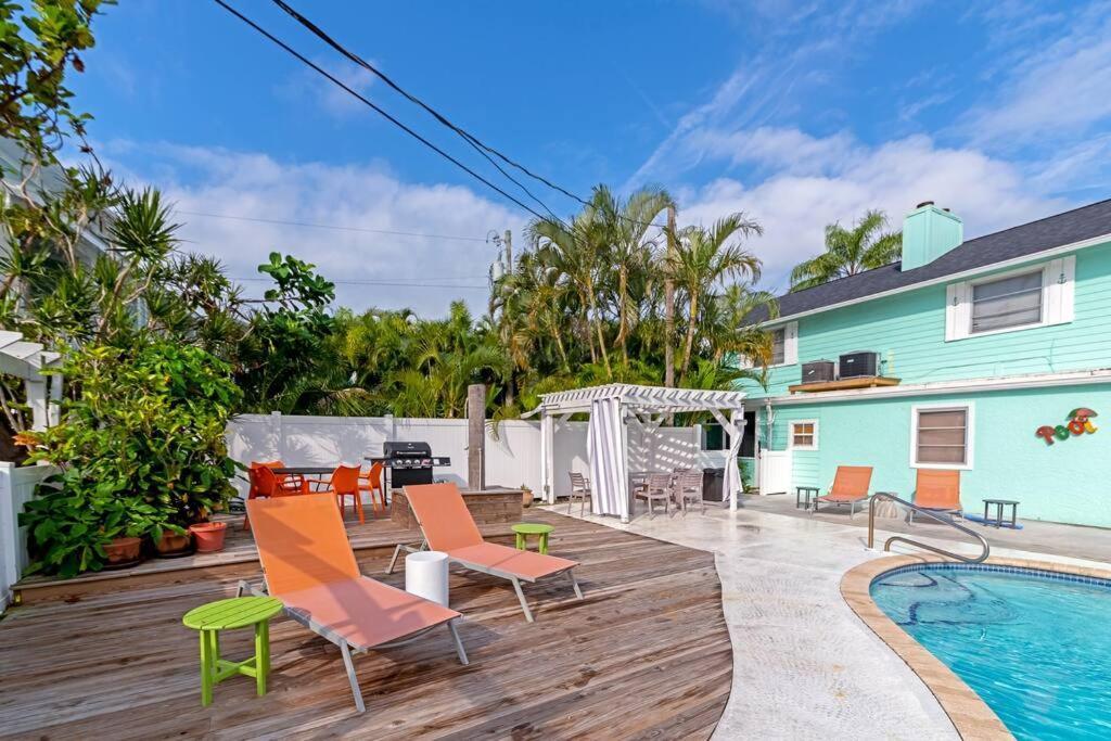 Walk To The Beach - Island Villa Siesta Key Bagian luar foto